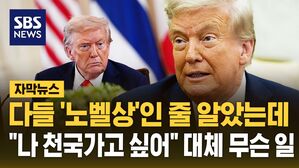 [자막뉴스] "나 천국 가고 싶어" 우크라 전쟁 중재 나선 이유 묻자&hellip;대체 트럼프에게 무슨 일이?