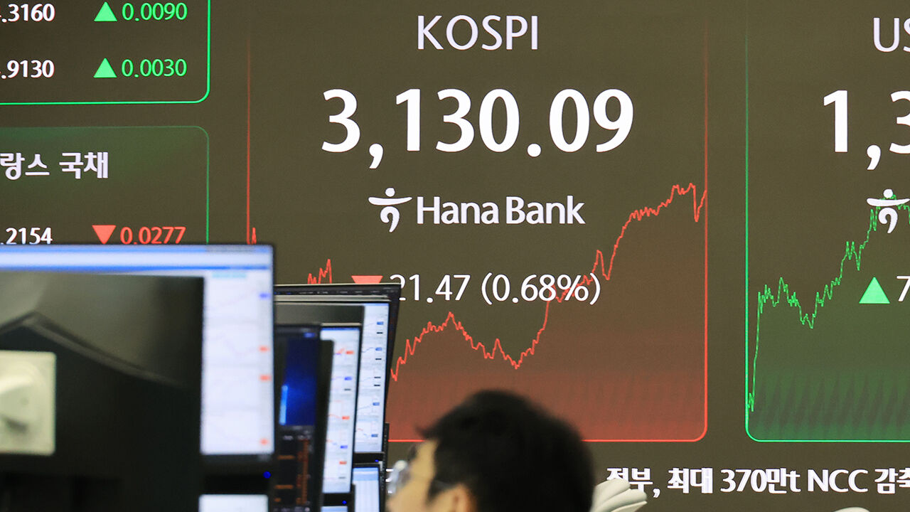 코스피, 장중 3100선 붕괴…미국발 삭풍에 사흘째 하락세