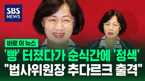 '빵' 터졌다가 순식간에 '정색'&hellip;추미애 법사위원장 본격 등판 [바로이뉴스]