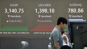 코스피, 3,140대 상승 마감&hellip;4거래일 만 반등