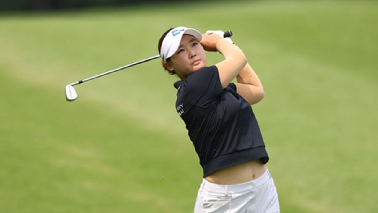 김민솔, KLPGA BC카드·한경 대회 1R 코스레코드 10언더파 선두