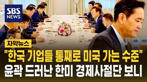 [자막뉴스] "한국 기업들 통째로 미국 가는 수준" 경제사절단 윤곽