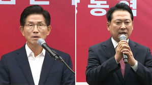 김문수 "우리끼리 분열 안 돼"&hellip; 장동혁 "내부총질자 정리"