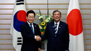 한일 정상회담…"한일, 최적의 협력 파트너"