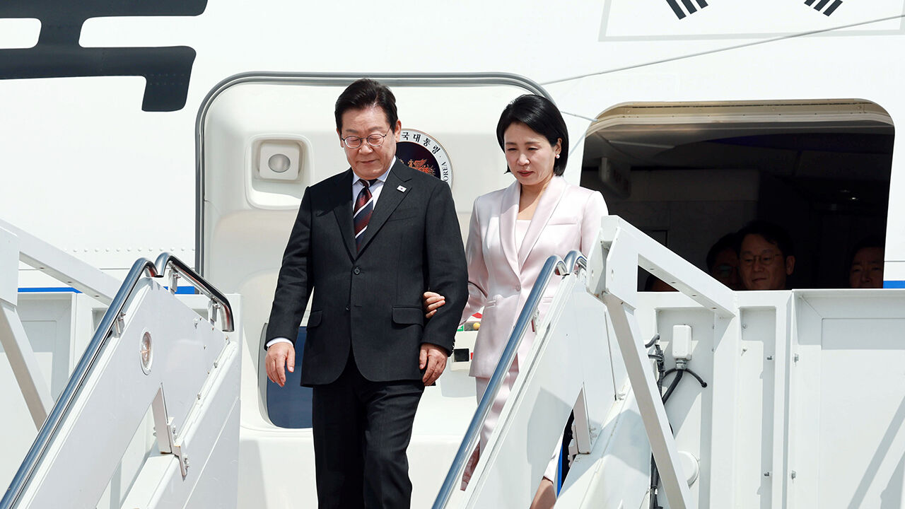 이 대통령, 워싱턴 도착…내일 새벽 한미정상회담