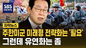 [자막뉴스] "주한미군 유연화 요구 있지만 동의 어려워"