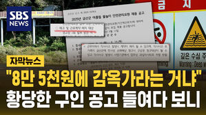 [자막뉴스] "익사 발생 시 책임지는 조건" 황당한 구인 광고