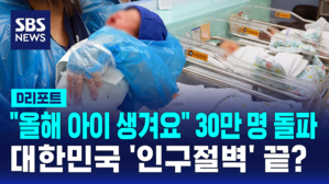 [D리포트] "올해 아이 생겨요" 30만 명 돌파&hellip; "'인구절벽'의 분기점 되려면"