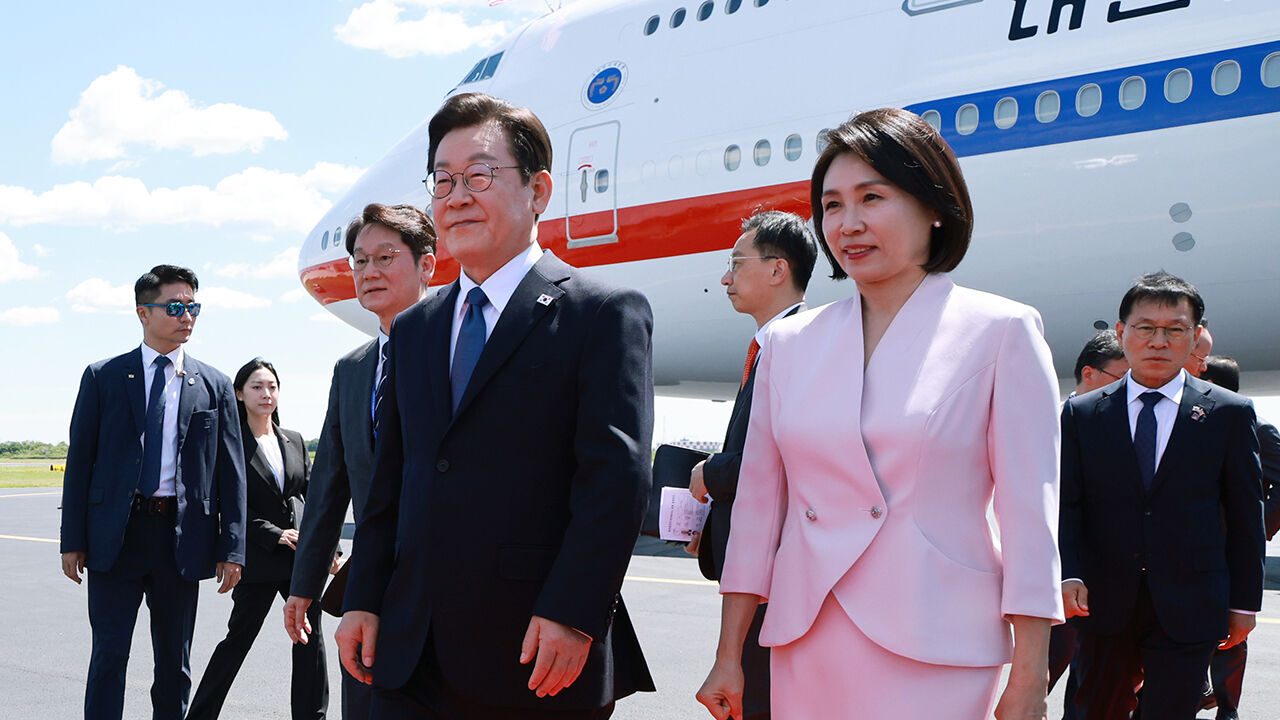 이 대통령, 필라델피아 도착…필리조선소 시찰 예정