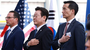 한화 필리조선소 안보선 명명식&hellip;이 대통령 "마스가 기적 현실로"