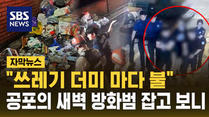 [자막뉴스] "쓰레기 더미 마다 불" 공포의 새벽 방화범 잡고 보니