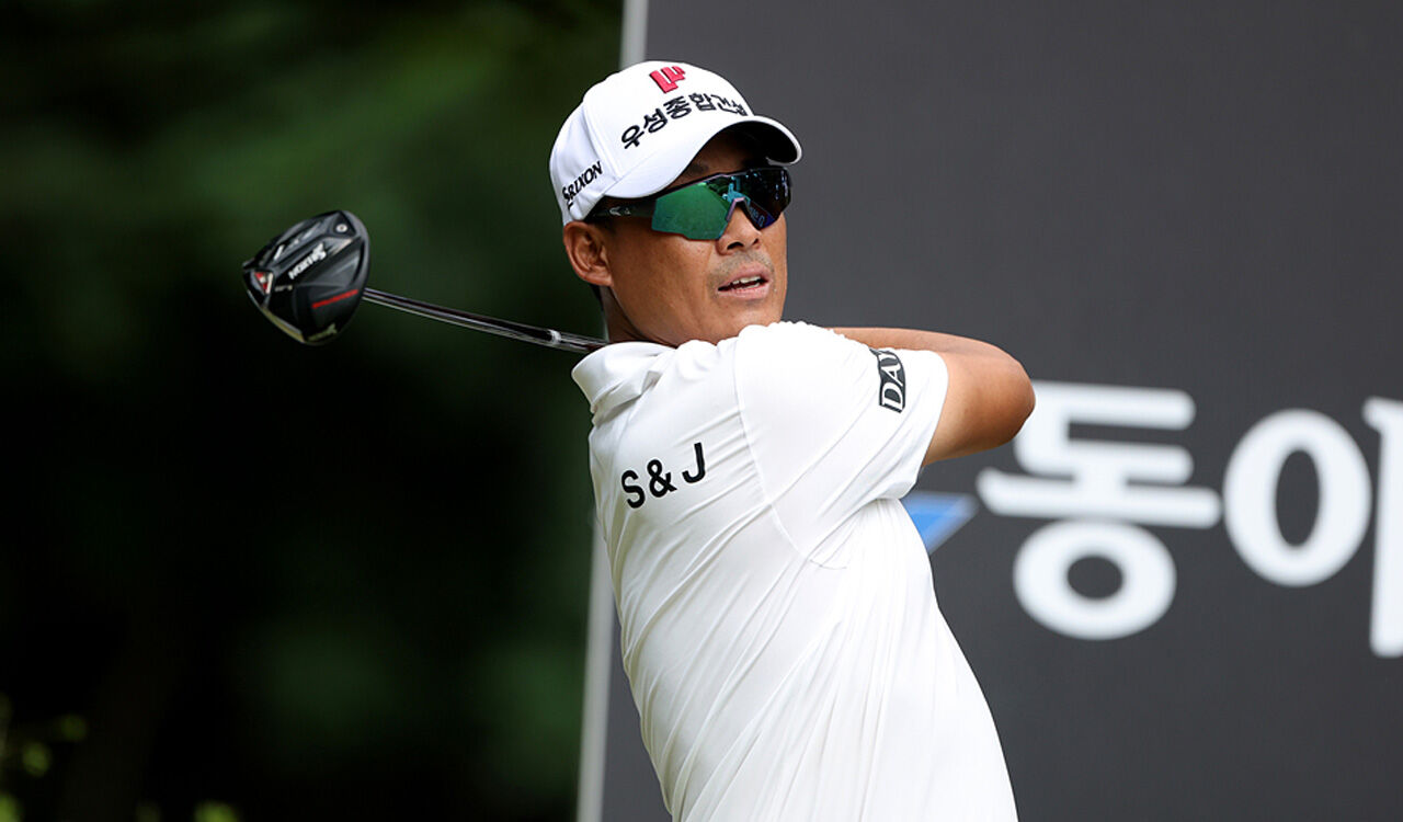 김재호, KPGA 투어 동아회원권그룹 오픈 첫날 단독 선두