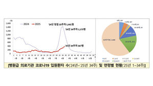 코로나19 입원환자 8주째 증가&hellip;"1∼2주간은 더 유행"