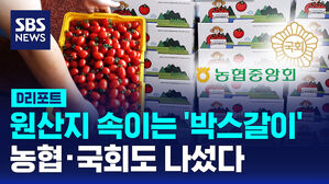 [D리포트] 원산지 속이는 '박스 갈이'&hellip;농협&middot;국회도 나섰다