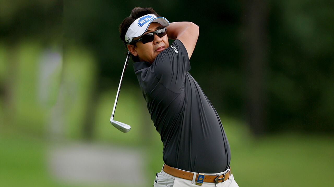 박상현, KPGA 투어 동아회원권그룹 오픈 2R 단독 선두