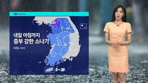 [날씨] 내일 중부 강한 소나기…모레 전국에 비