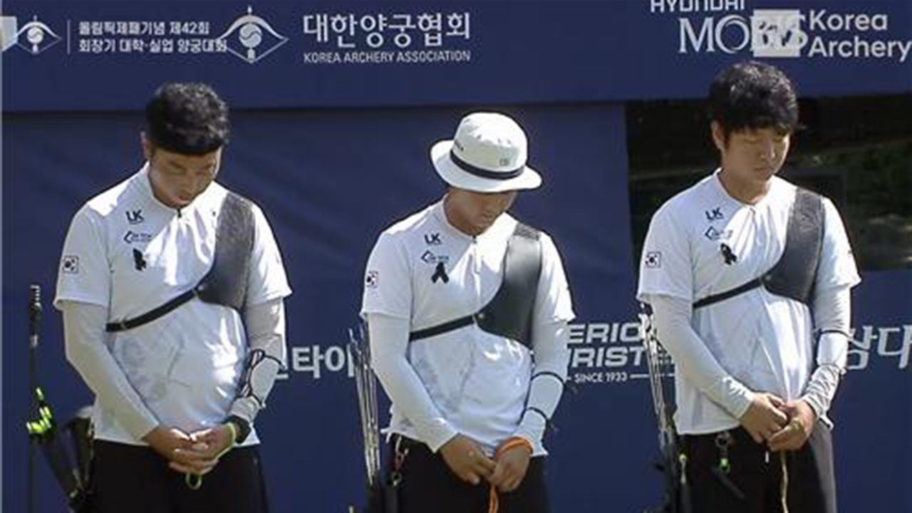 감독님께 바친 우승…인천계양구청, 양궁 회장기 정상