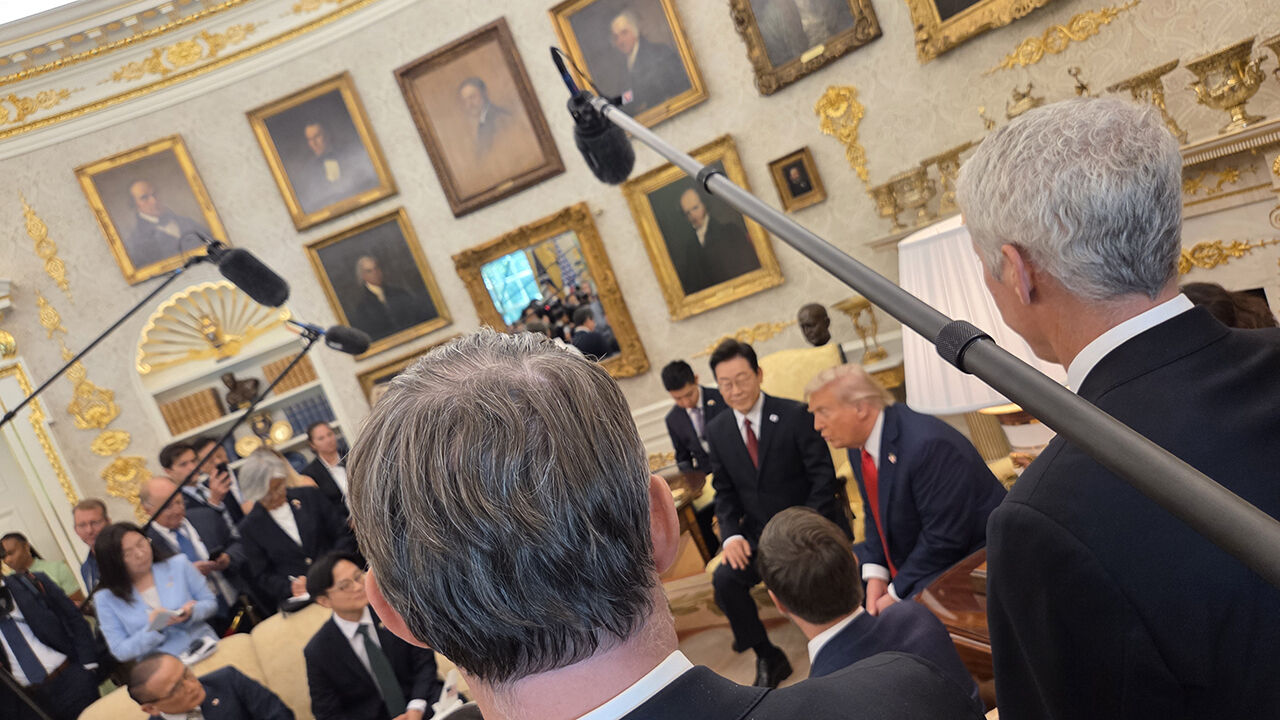 기자가 직접 찍은 이재명 대통령과 트럼프 미국 대통령