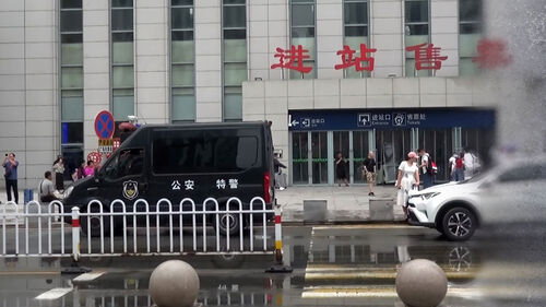 "투숙객 안 받아"…북중 접경 단둥 경계 삼엄
