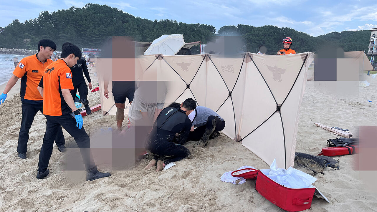 익수자 구하려 구명조끼 건네다 되레 바다에 빠진 20대 숨져