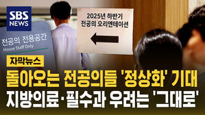 [자막뉴스] 병원 떠난 전공의들 오늘부터 복귀…의료 정상화?