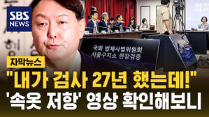 [자막뉴스] "내가 검사 27년 했는데!"&hellip;'속옷 저항' 영상 확인해보니