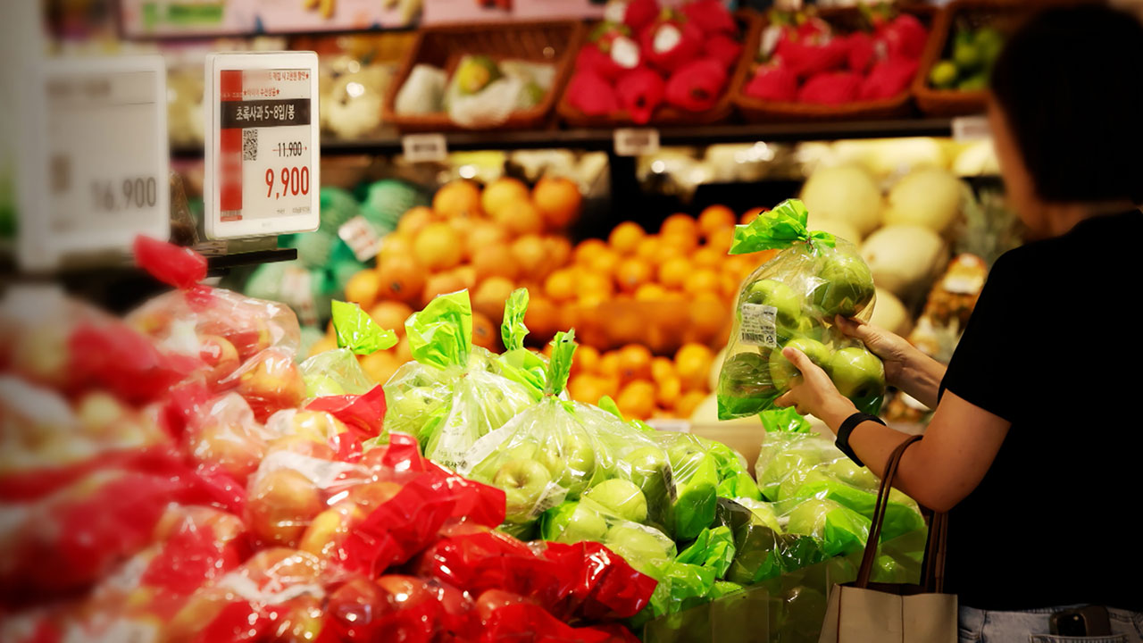 '<!HS>SKT<!HE> <!HS>할인<!HE>' 빼면… 물가 상승률 13개월 만 최대