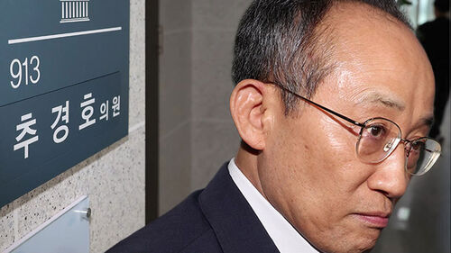 '국회 계엄해제 방해' 추경호 특검 피의자 출석…"정치탄압"