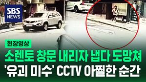 [현장영상] 소렌토 다가와 창문 내리자 겁에 질려 도망치는 초등학생&hellip;CCTV에 포착된 서대문 '유괴 미수'