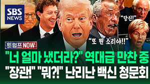 "너 얼마 낼 거야?!" 테크 '수장들' 집합시켜 압박하는 동안&hellip;"장관 맞냐고!" "사기꾼아!" 백신 청문회 '발칵' 이유 (트럼프 NOW)
