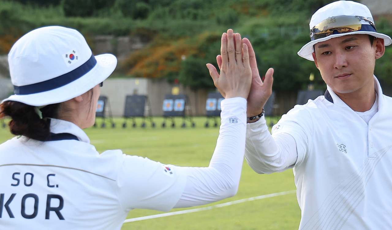 컴파운드 양궁, 광주 세계선수권 남녀 단체전·혼성전 입상 불발