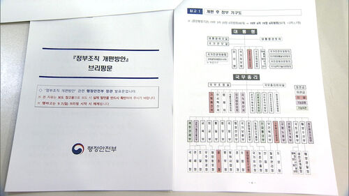 검찰청 폐지·기재부 분리…정부 조직개편안 확정