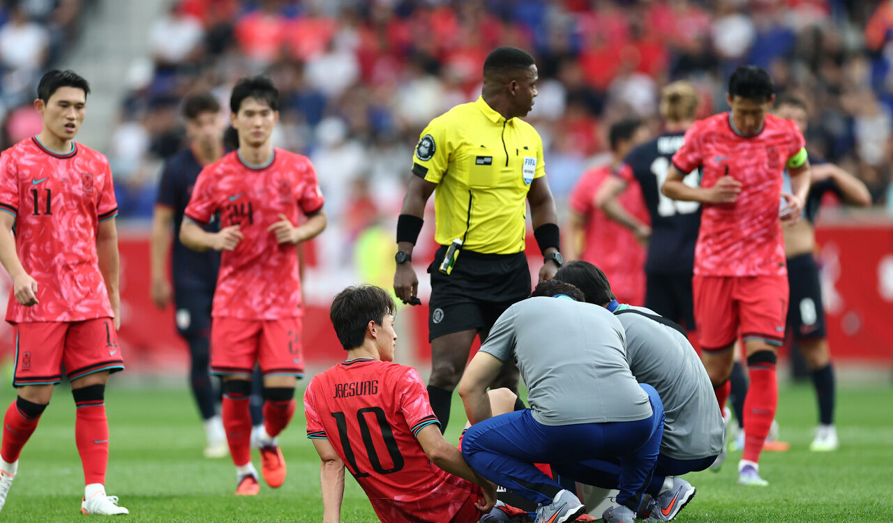 축구대표팀 이재성, 햄스트링 부상으로 소속팀 조기 복귀