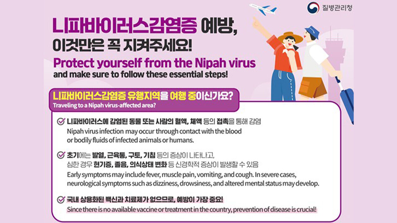 과일박쥐 조심…니파바이러스 1급 감염병 지정