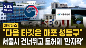 [자막뉴스] 토허제 권한 국토부로 확대&hellip;마포 성동 다음 타깃?