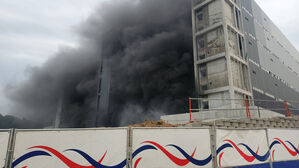 경기 양주 물류창고 공사장서 '대응 1단계' 불&hellip;4명 경상