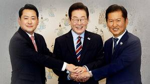 대통령·여야 대표 첫 회동…민생경제협의체 구성