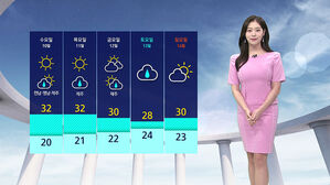 [날씨] 토요일 전국에 비 예보&hellip;서울 낮 최고 30도