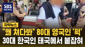 [자막뉴스] 태국서 한국인 남성이 80대 영국인 폭행&hellip;"이게 정당방위?"