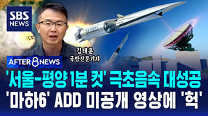 [AFTER 8NEWS] '서울-평양 1분 컷' 극초음속 대성공 극초음속 대성공&hellip;마하 6 '목표 초과' ADD 영상에 '헉'