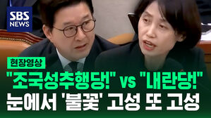 [현장영상] "조국성추행당!" vs "내란당!"&hellip;'우당탕탕' 치고받고 법사위
