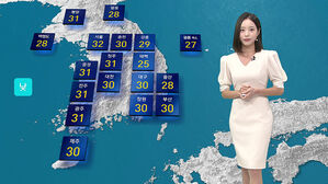 [날씨] 전국 대체로 맑음…서울 32도까지 올라