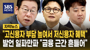 [자막뉴스] "고신용자 부담 높여 저신용자 대출금리 낮추자" 대통령 발언 일파만파