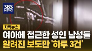 자막뉴스 여아 유괴 시도