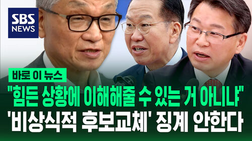 [바로이뉴스] "후보 교체 시도 권영세, 이양수 징계 안 한다"
