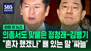 [바로이뉴스] 의총서도 맞붙은 정청래-김병기&hellip;"혼자 했겠나" 뼈 있는 말 '싸늘'