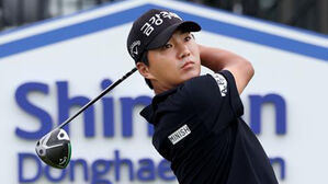 옥태훈&middot;이상희, 신한동해오픈 골프 2R 1타 차 공동 2위