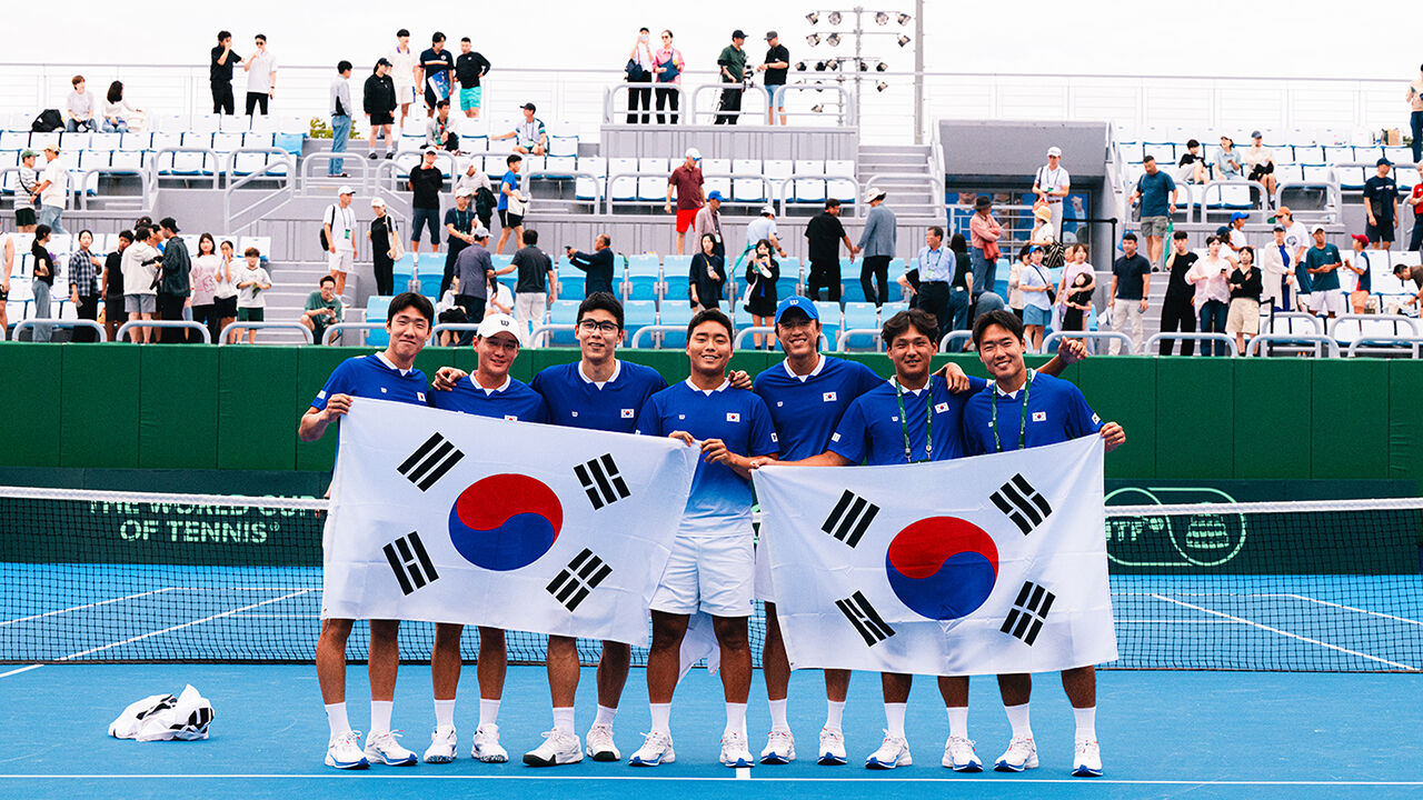 한국, 데이비스컵 테니스서 카자흐스탄 제압