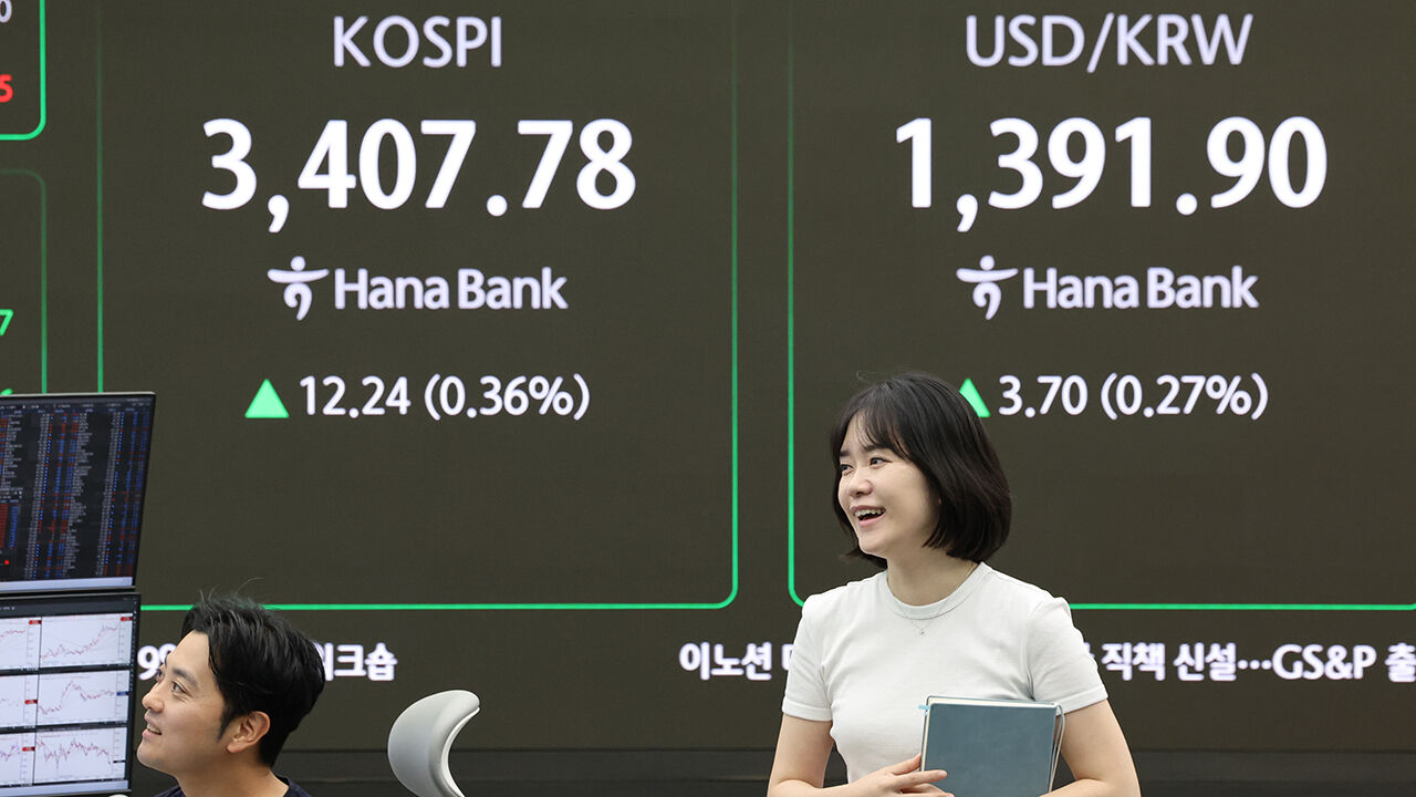 코스피 3,400 돌파…4거래일 연속 최고치