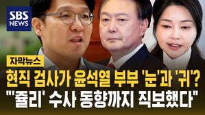 [자막뉴스] "윤 부부에 '쥴리 수사' 등 검찰 동향 수시 보고"